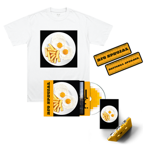 National Average: CD, Cassette, T-Shirt + Ruler Stickers